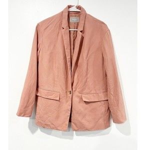 Everlane Easy Blazer in dark rose